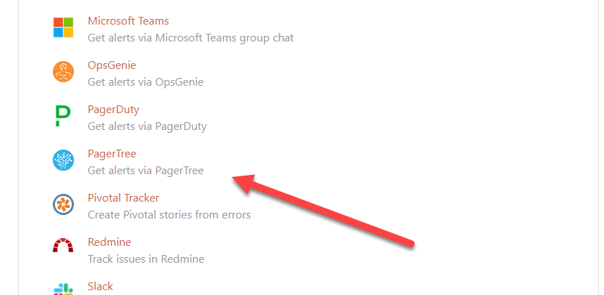Honeybadger PagerTree integration